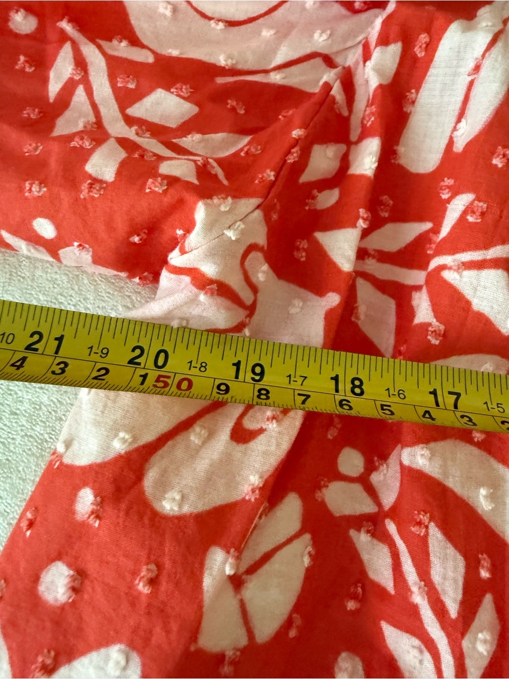 FARM Rio Coral Red and White Floral Two-Piece Set - Picture 6 of 15